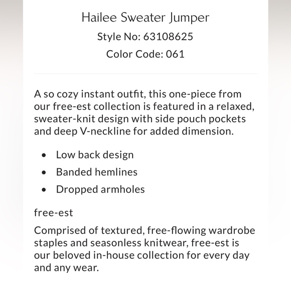 Free People Hailee Sweater Jumper - Vintage Wine 💜 XS & Small - Factory Sealed - Picture 5 of 9